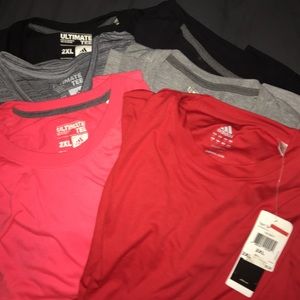 Lot of 6 Adidas 2XL Tees